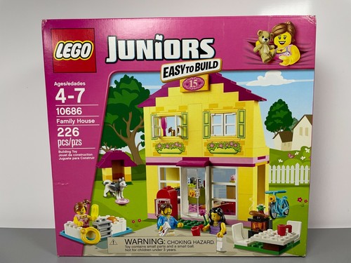 LEGO Juniors 10686 Family House 226 pcs Yellow Easy to Build Husky Dog Bike - Afbeelding 11 van 11