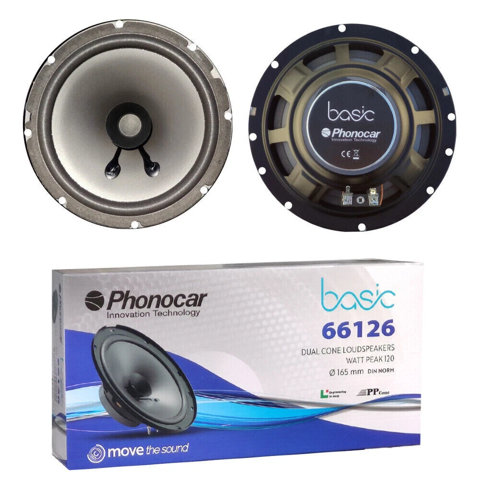 Kit 2 Casse Altoparlanti Phonocar Anteriori per Mercedes Classe A W169  120W - Immagine 3 di 4