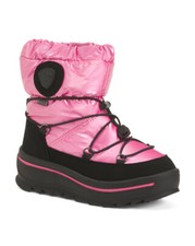 NWT PAJAR  Girl's Taya Low Kids Waterproof Faux Fur Trim Winter Boot MRSP: 150