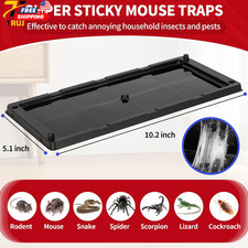 Mouse Glue Traps 6 Packs Large Glue Traps for Mice and Rats Indoor Sticky Traps