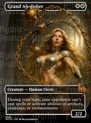 Grand Abolisher  High Quality Altered Art Custom Playtest Card