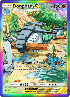 donphan pokemon card POKÉMON GAME S8a-P 019/025 (Dont apply Weakness and Resistance for Benched Pokémon.) Fighting Pokemon Card Japanese Donphan 065/106