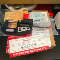 Starrett 786XFL-1 Digital Outside Micrometer 0-1 in, 0.00005 in Resolution