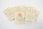 15x WW2 Military Medal Award Sheets Inc Army, Air, Casualty Etc