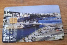 OTE CARD GREECE TELEPHONIC VINTAGE 2003 THLEKAPTA 1000 DRACHMA SIM