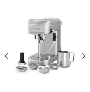 New Silver Kitchen Aid KES6503SX Metal semi-automatic Espresso Machine $350
