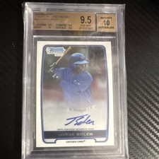 2012 Bowman Football Chrome Refractor Rookie Autographs Guide 58