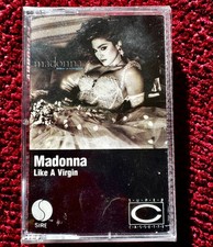 MADONNA LIKE A VIRGIN SEALED CASSETTE PROMO CANADA TAPE BOX MINT CONDITION 1984