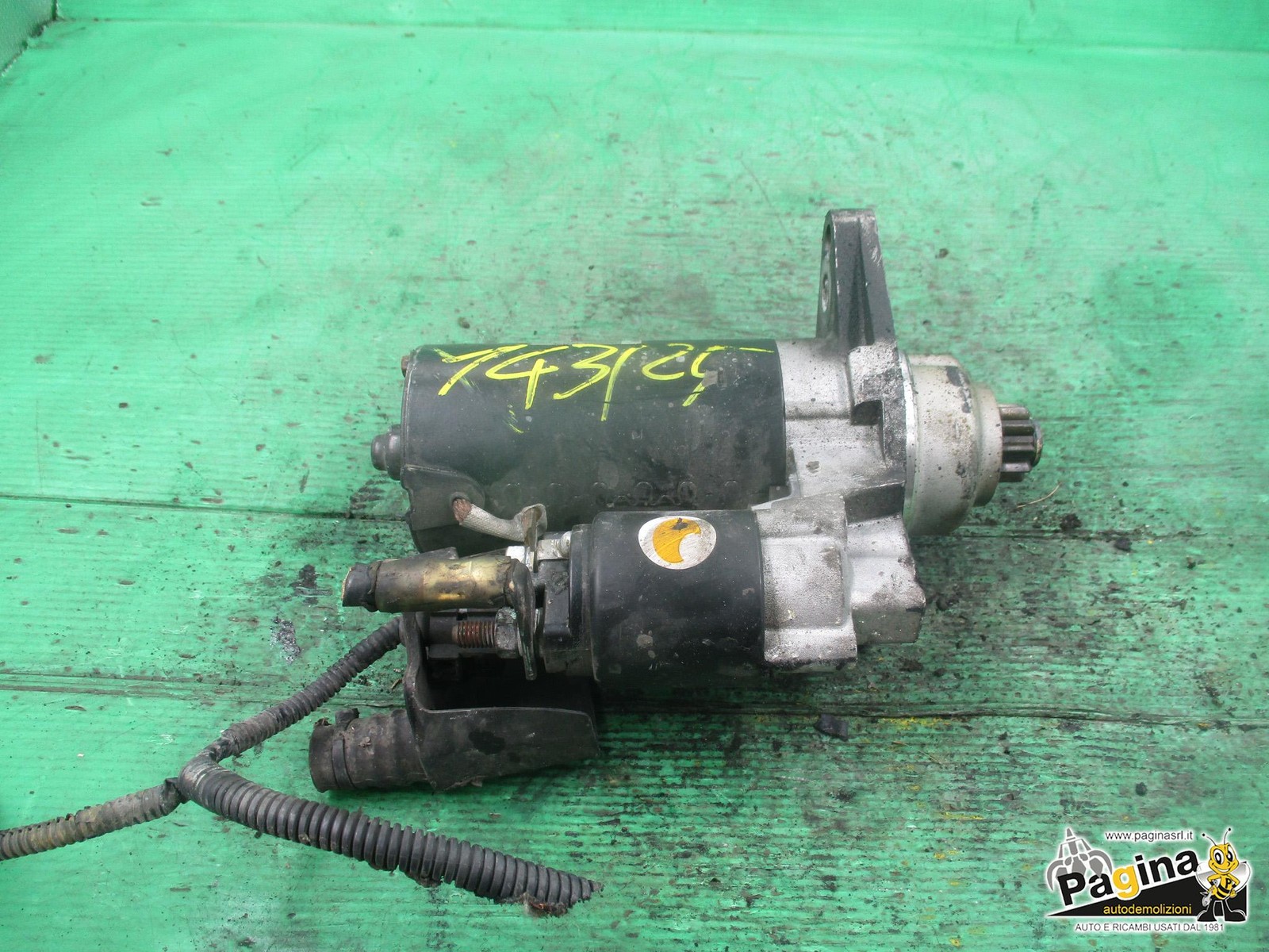 02Z911023FX Motorino avviamento AUDI A3 Cabrio (8P) 1.9 TDI FAP Cbr