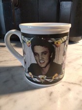 vintage elvis presley coffee mug