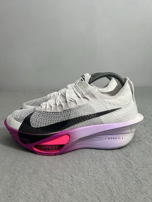 Nike Air ZoomX Alphafly 3 White Vivid Grape FD8315-100 Women s Size 9 / Mens 7.5