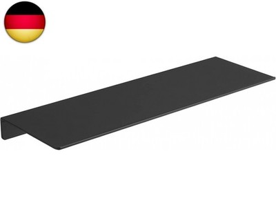 JOOM Small Metal Wall Floating Shelf - Metall-Wandregal, schwarzes schwimmendes