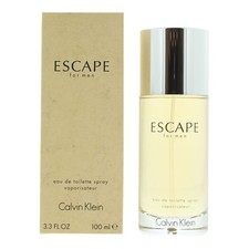 Image of Calvin Klein Escape For Men Eau de Toilette 100ml Spray Him Homme - Mens EDT CK