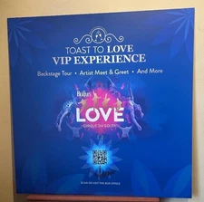 MIRAGE CASINO (VEGAS) ORIGINAL POSTER - BEATLES LOVE