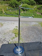 Vintage Chrome Standing Towel Hanger