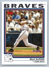 2004 Topps Mark DeRosa #503 Atlanta Braves