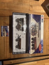 Boxed Corgi Garrett Steam Showmans Tractor "Cornishman" With Trailer - CC20310