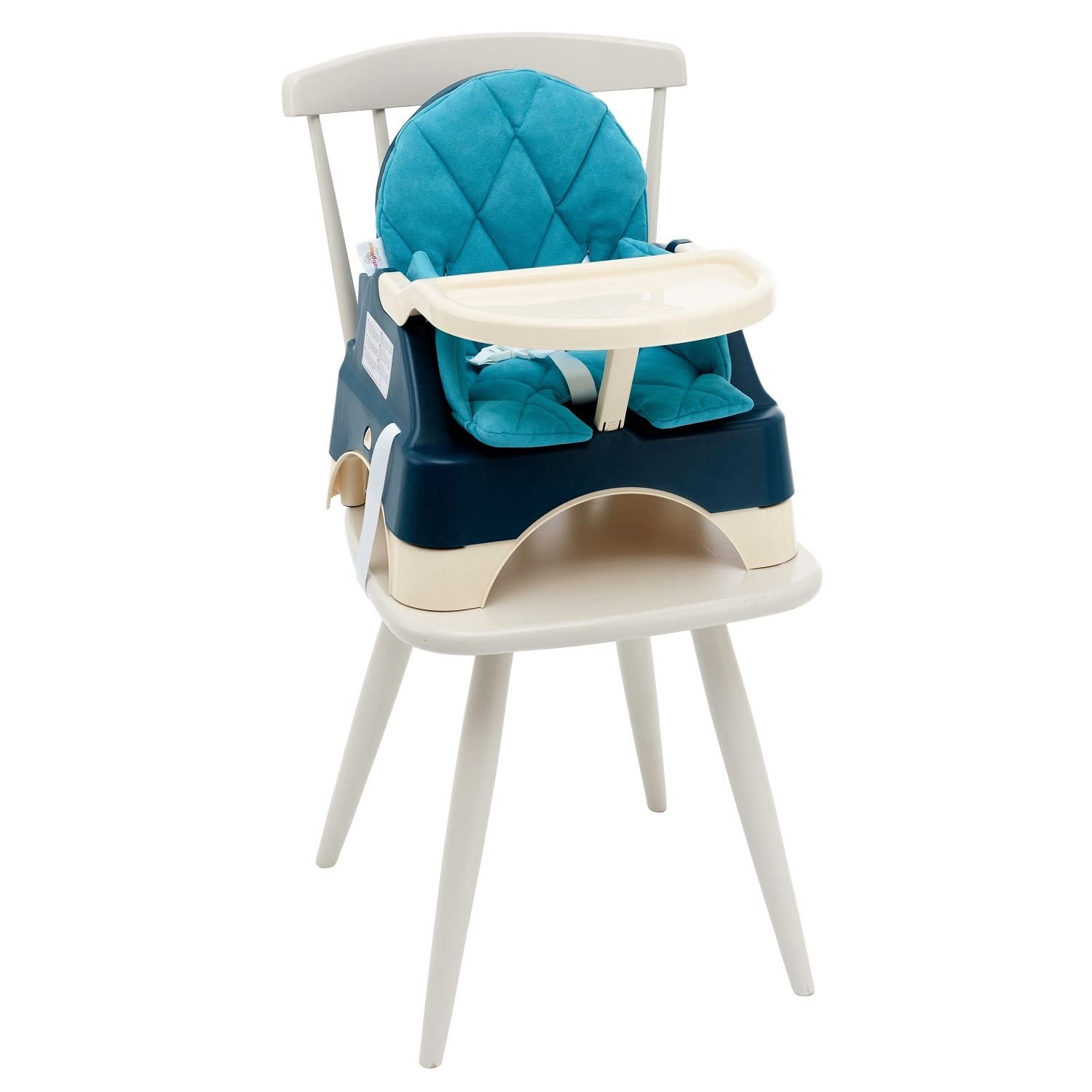 Rehausseur de chaise en bois WOODED Miscanthus pour intégrer bébé à table