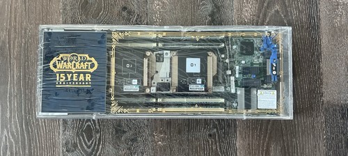 World Of Warcraft 15 Year Anniversary Collectible Server Blade WoW Memorabilia - Picture 2 of 10