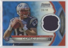 2011 Bowman Sterling Relics Blue Refractor 28/99 Ryan Mallett #BSR-RM uk2