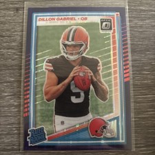 2025 Panini Donruss Optic - Rated Rookie Dillon Gabriel #263 Purple Shock (RC)