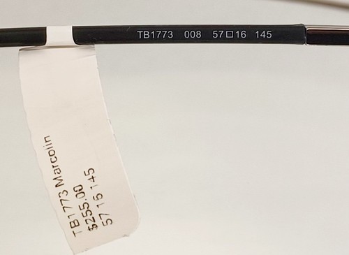 Originale TIMBERLAND TB1773 008 Eyeglasses Silver New Metal 57-16-145 - Picture 10 of 13