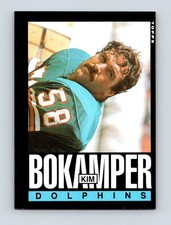 1985 Topps #305 Kim Bokamper Miami Dolphins