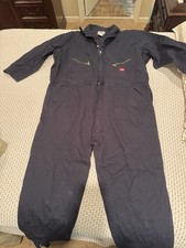 Dickie  s Men Long Sleeve Coveralls 4xl Tall. Navy