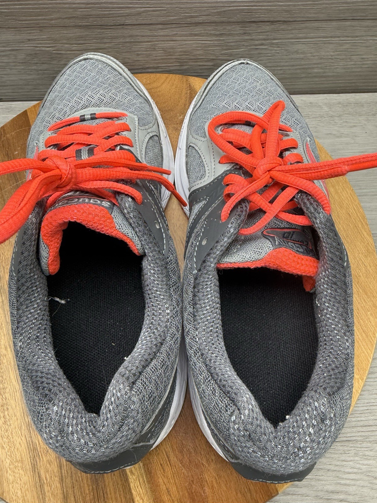 Saucony Women's Size 9 Grid Cohesion 10 Grey Pink Running Sneakers S15333-17 thumbnail 9