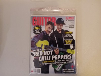Guitar World Magazine Oct 2011 - Red Hot Chili Peppers - Guns n' Roses - Sublime
