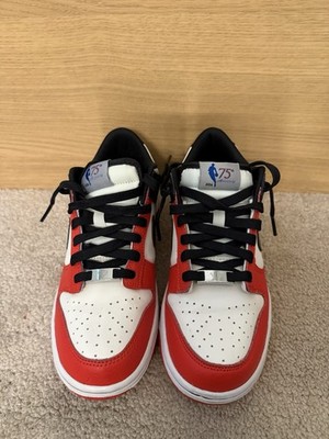 Nike Dunk Low EMB  Chicago  NBA 75th 7.5W or 6y big kids