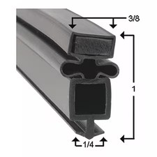 True Manufacturing 810777 Door Gasket, 27-9/32" X 31"