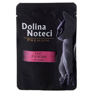5902921300946 Dolina Noteci Premium Lachsfilet mit Sauce - Katzen Nassfutter - 8