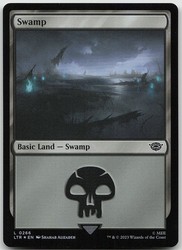 Swamp (0266) Foil - The Lord of the Rings: Tales of Middle-earth