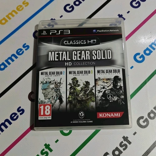 METAL GEAR SOLID HD COLLECTION PS3 MINT PAL RARE ITALIAN