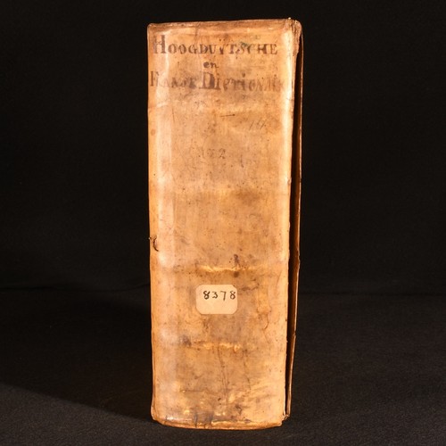 1711-12 Neues Teutsch-Frantzösisches Wörter-Buch Nouveau Dictionnaire Rande... - Picture 2 of 8
