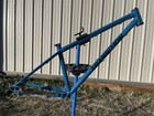 Transition TransAm Steel Mountain Bike Frame 2024 Chrome Cycling Medium Blue