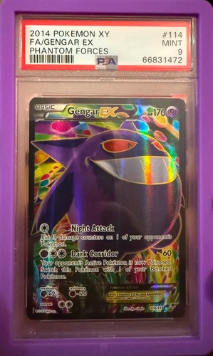 Gengar-EX graded PSA 9 for sale on eBay