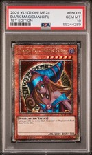 PSA 10 Dark Magician Girl - MP24-DE009 - Quarter Century Secret Rare - Yugioh
