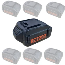 20V 6.0Ah Replacement Battery Compatible with 20-Volt Cordless Power Tools