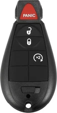 X AUTOHAUX Replacement Keyless Entry Remote Car Key Fob GQ4-53T 433Mhz Black 
