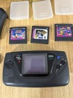 SEGA Game Gear Handheld Console w/ Game Genie, Carry Case & 3 Games HUGE LOT  — photo 2
