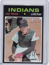 1971 Topps Baseball #125 Ray Fosse - Cleveland Indians
