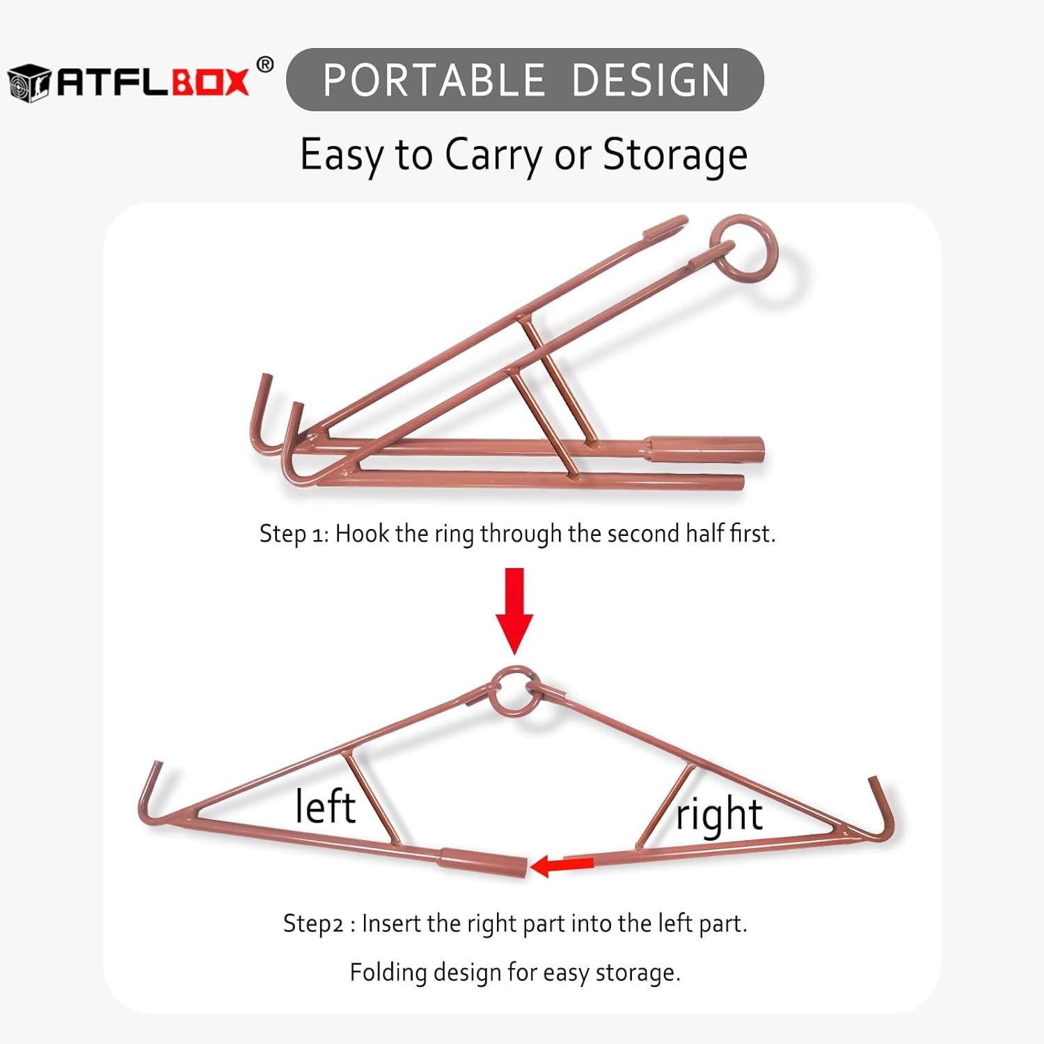 Game Hoist Gambrel with 700LB Capacity Deer Hanger and Elk Dual Pulley Hoist Lif