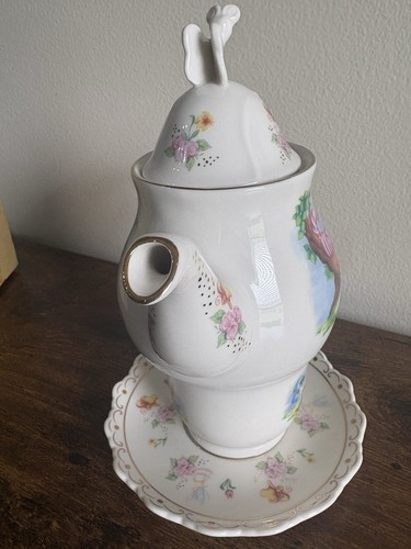 Alice In Wonderland Disney Parks Exclusive Authentic Teapot & Teacup Set Rare - 第 3/8 張圖片