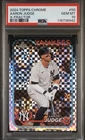 2024 TOPPS CHROME AARON JUDGE X-FRACTOR PSA 10