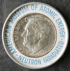 1957 10c Roosevelt Silver Dime in a Museum Holder