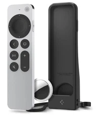 Spigen Silicone Fit Designed for Apple TV 4K 2021/2022 Siri Remote Anti-Slip Sho