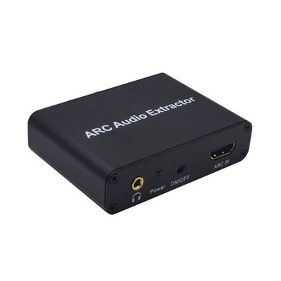 HDMI ARC Audio Extractor Digital DAC to RCA Coax SPDIF 3.5mm Converter Adapter