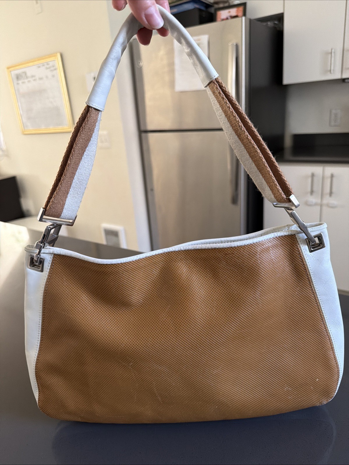 Vintage Bottega Veneta Made In Italy Shoulder Bag